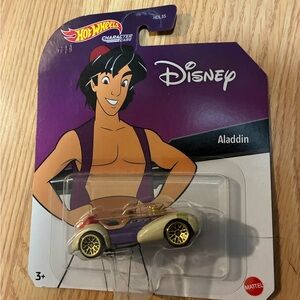 Disney Aladdin Character Car with Purple and Gold Design